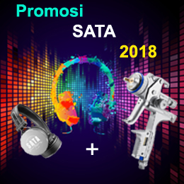 PROMOSI SATA 2018  -  SATAjet 5000 B + Headphone